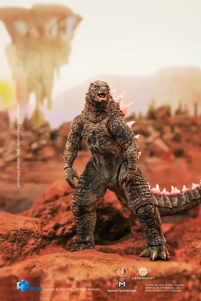 Godzilla x Kong: The New Empire Exquisite Basic Action Figure Godzilla Evolved Wersja 18 cm zdjęcie produktu