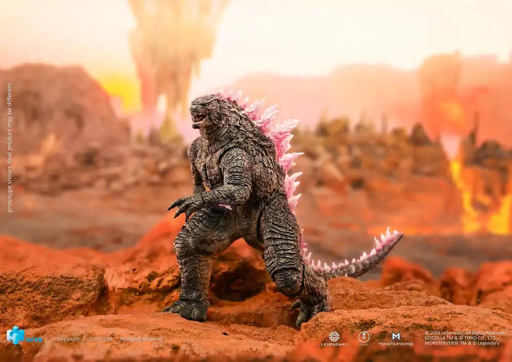 Godzilla x Kong: The New Empire Exquisite Basic Action Figure Godzilla Evolved Wersja 18 cm zdjęcie produktu