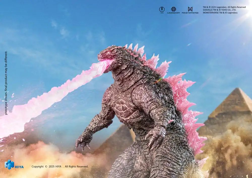 Godzilla x Kong The New Empire Exquisite Basic Figurka Akcji Heat Ray Godzilla Wersja Evolved 18 cm zdjęcie produktu