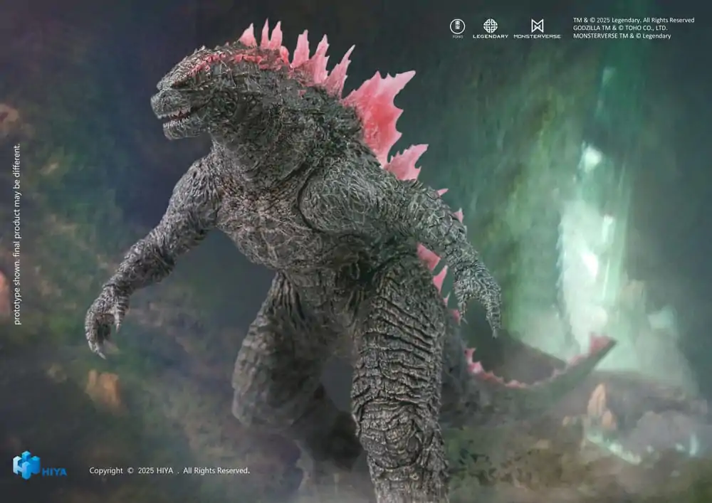 Godzilla x Kong The New Empire Exquisite Basic Figurka Akcji Heat Ray Godzilla Wersja Evolved 18 cm zdjęcie produktu