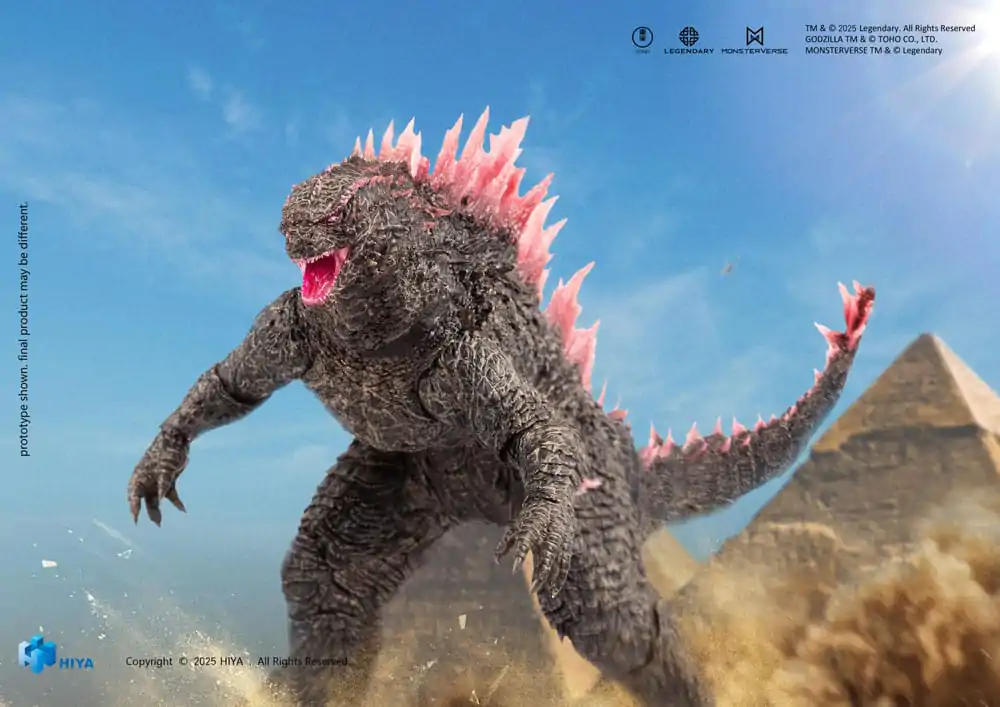 Godzilla x Kong The New Empire Exquisite Basic Figurka Akcji Heat Ray Godzilla Wersja Evolved 18 cm zdjęcie produktu