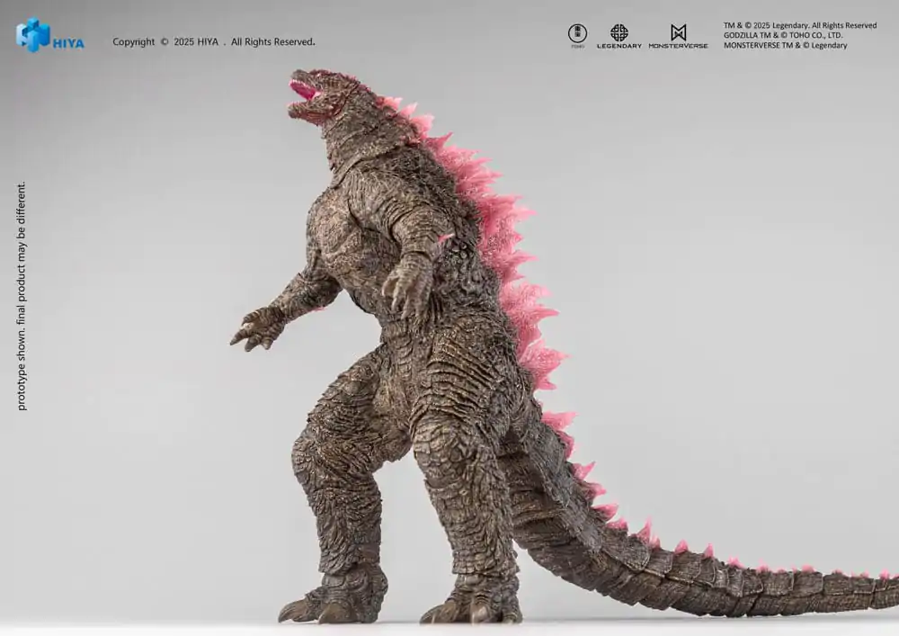 Godzilla x Kong The New Empire Exquisite Basic Figurka Akcji Heat Ray Godzilla Wersja Evolved 18 cm zdjęcie produktu