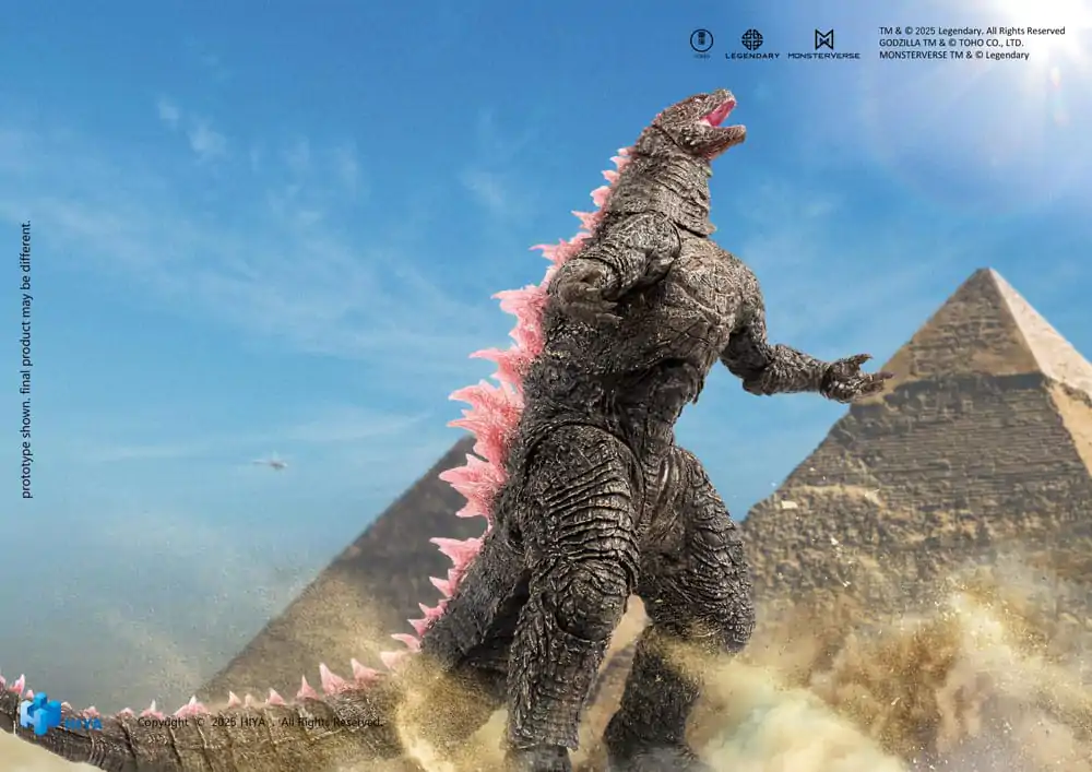 Godzilla x Kong The New Empire Exquisite Basic Figurka Akcji Heat Ray Godzilla Wersja Evolved 18 cm zdjęcie produktu
