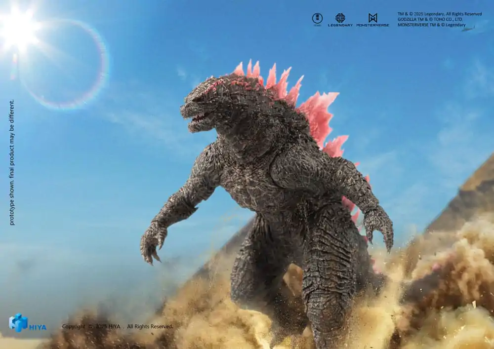 Godzilla x Kong The New Empire Exquisite Basic Figurka Akcji Heat Ray Godzilla Wersja Evolved 18 cm zdjęcie produktu