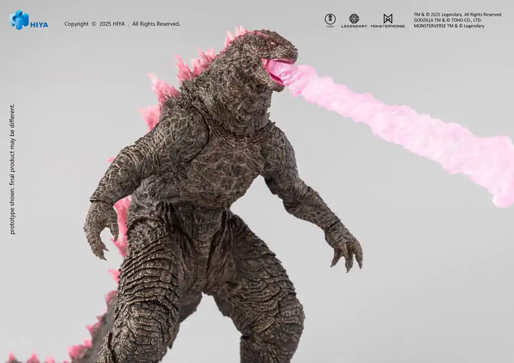 Godzilla x Kong The New Empire Exquisite Basic Figurka Akcji Heat Ray Godzilla Wersja Evolved 18 cm zdjęcie produktu