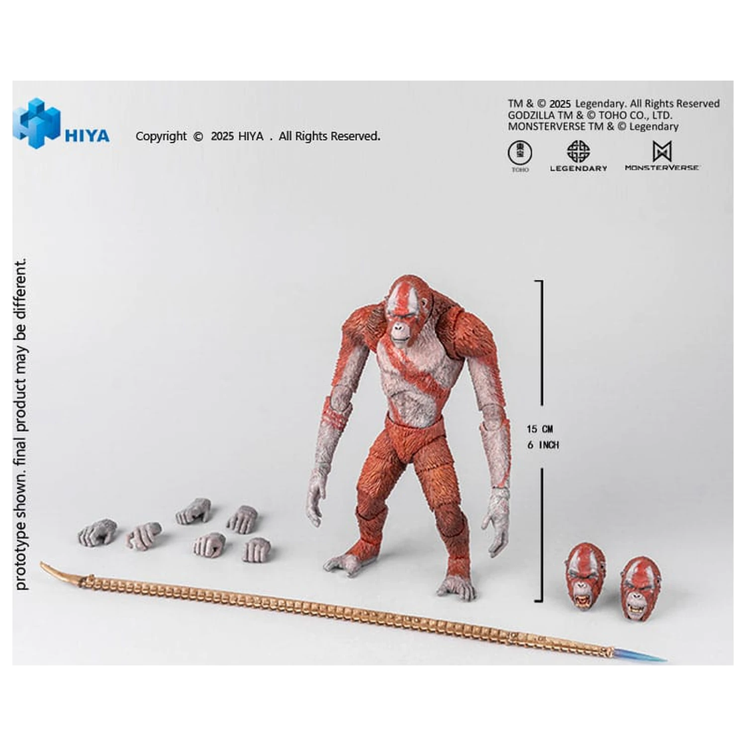 Godzilla x Kong Nowe Imperium Wykwintna Podstawowa Figurka Akcji Skar King 15 cm zdjęcie produktu