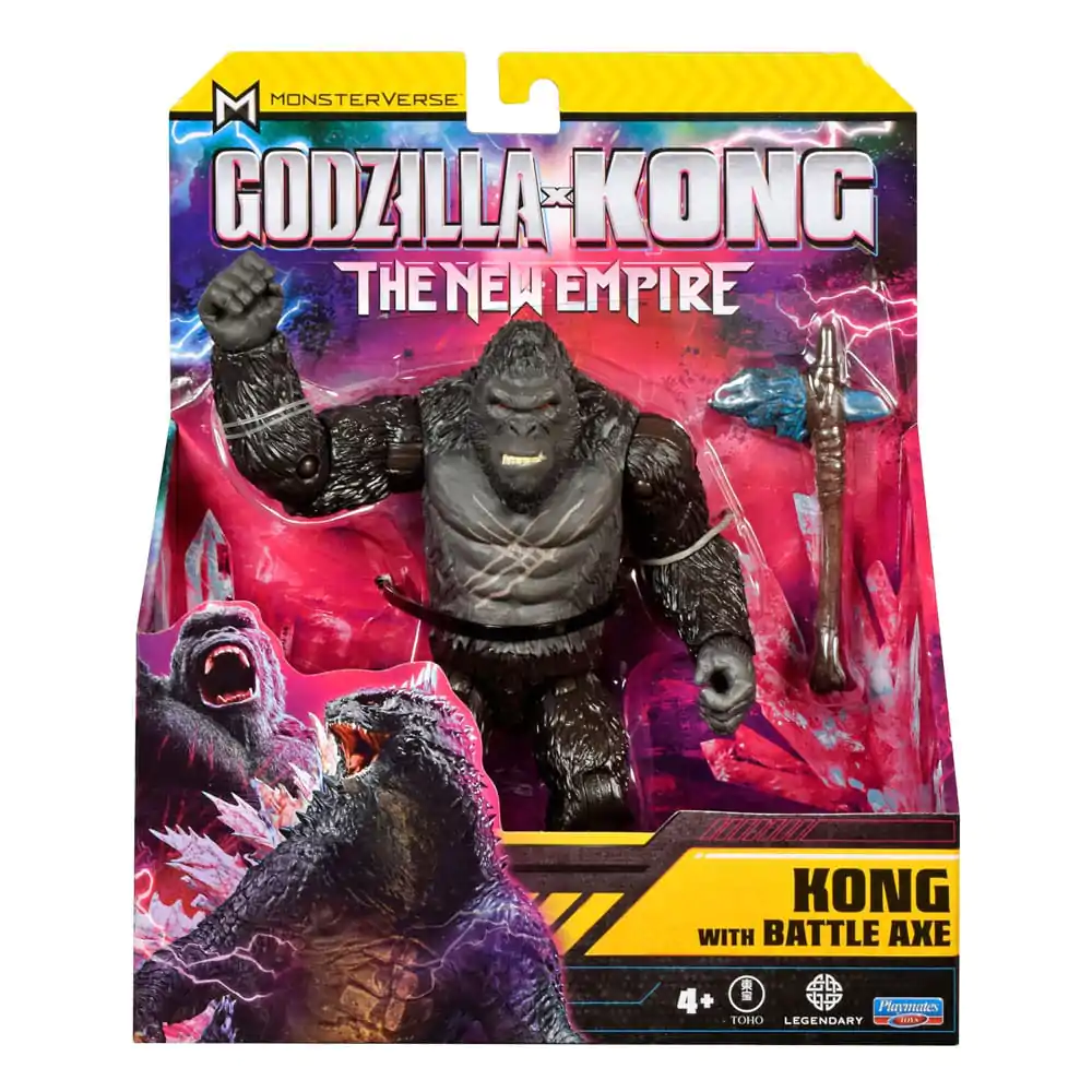 Godzilla x Kong: The New Empire Action Figure Kong z Battle Axe 15 cm zdjęcie produktu