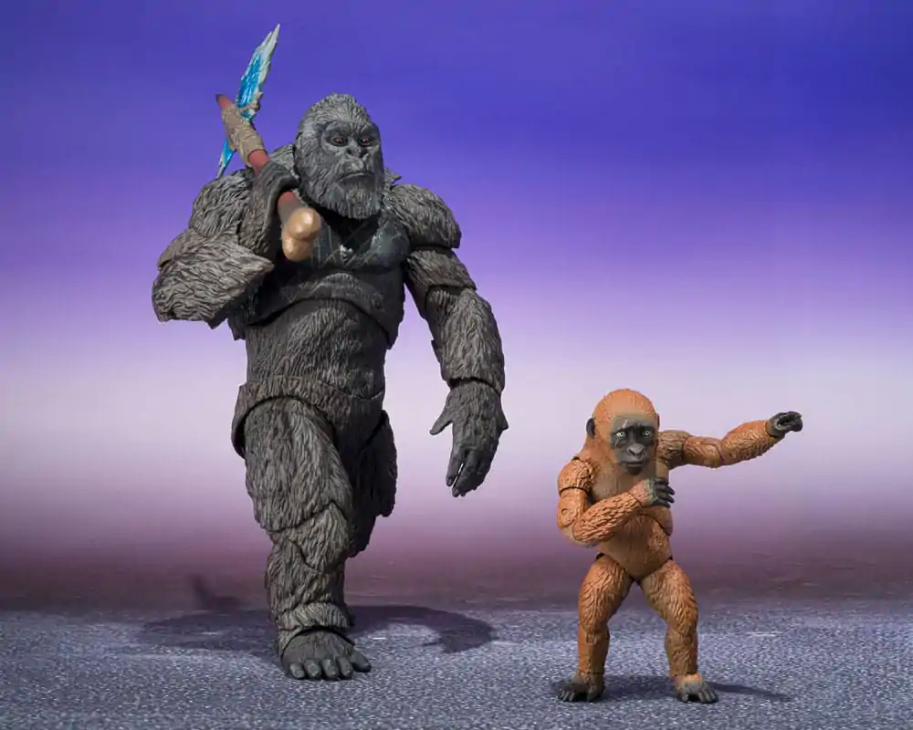 Godzilla x Kong: The New Empire S.H. Monster Arts Figurki Akcji 2-Pack Suko & Mothra zdjęcie produktu