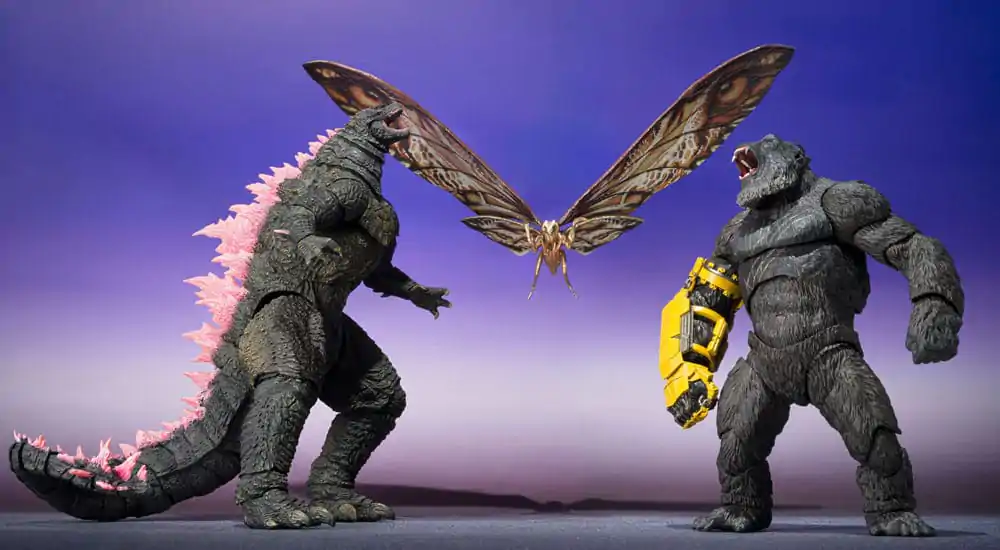 Godzilla x Kong: The New Empire S.H. Monster Arts Figurki Akcji 2-Pack Suko & Mothra zdjęcie produktu