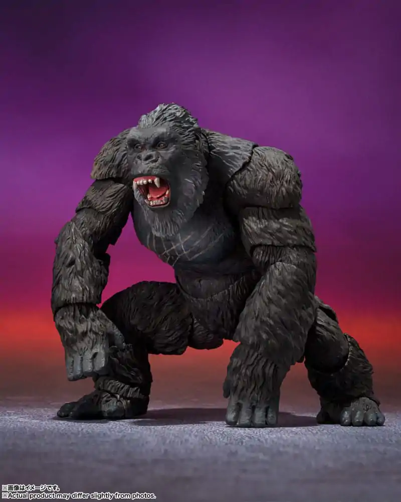 Godzilla x Kong: The New Empire S.H. MonsterArts Figurka Akcji Kong (2024) 16 cm zdjęcie produktu