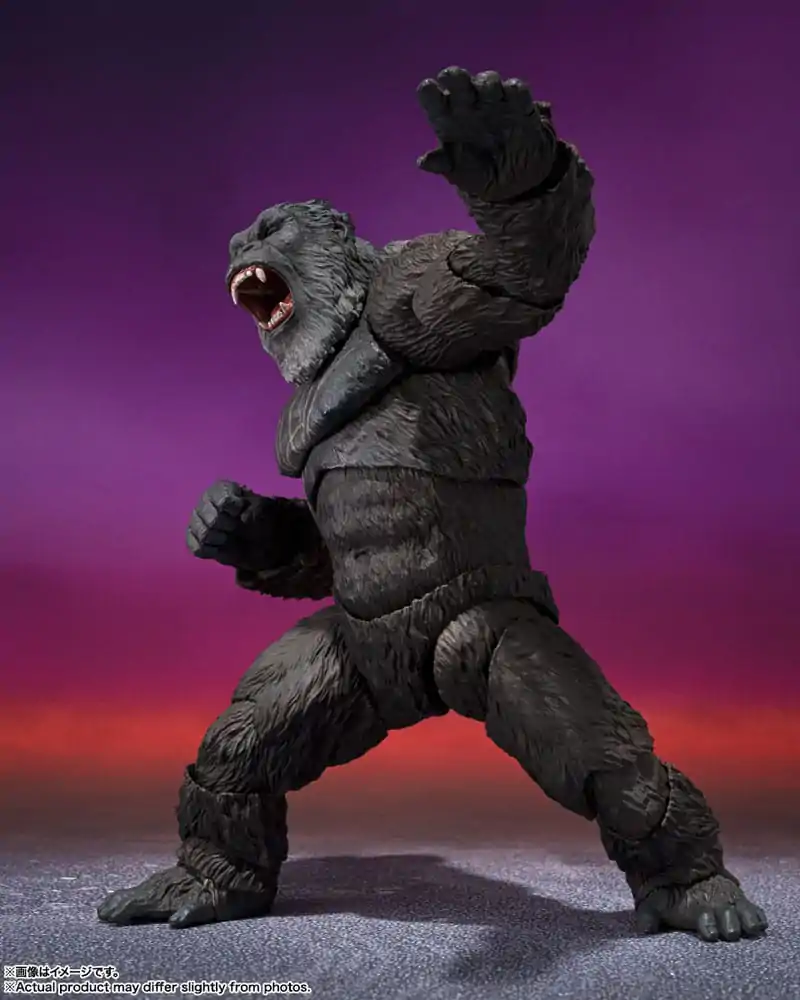 Godzilla x Kong: The New Empire S.H. MonsterArts Figurka Akcji Kong (2024) 16 cm zdjęcie produktu