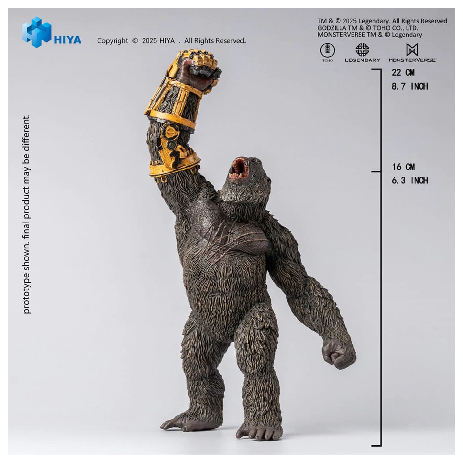 Godzilla x Kong The New Empire Stylist Series Figurka PCV Kong B.E.A.S.T. Glove Version 22 cm zdjęcie produktu