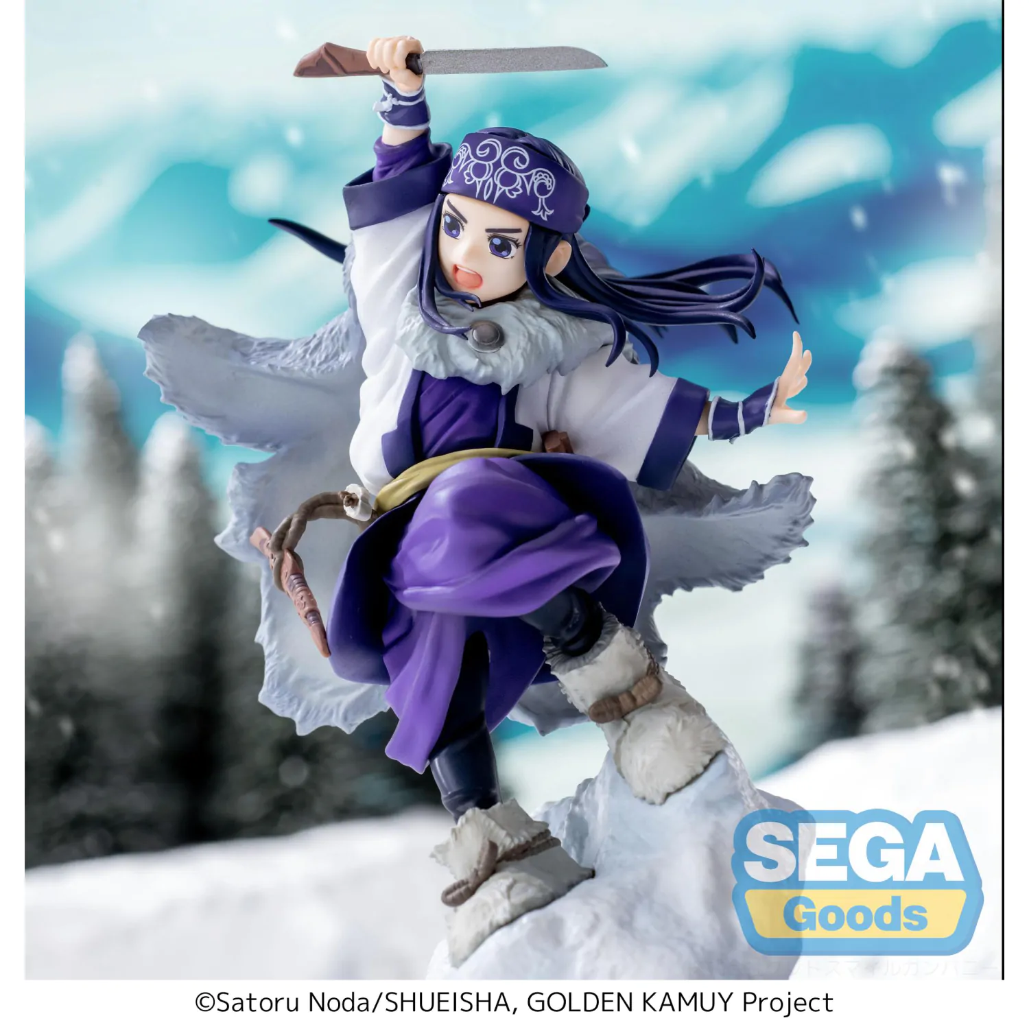 Figurka Golden Kamuy Xross Link Anime z PVC Asirpa 11 cm zdjęcie produktu
