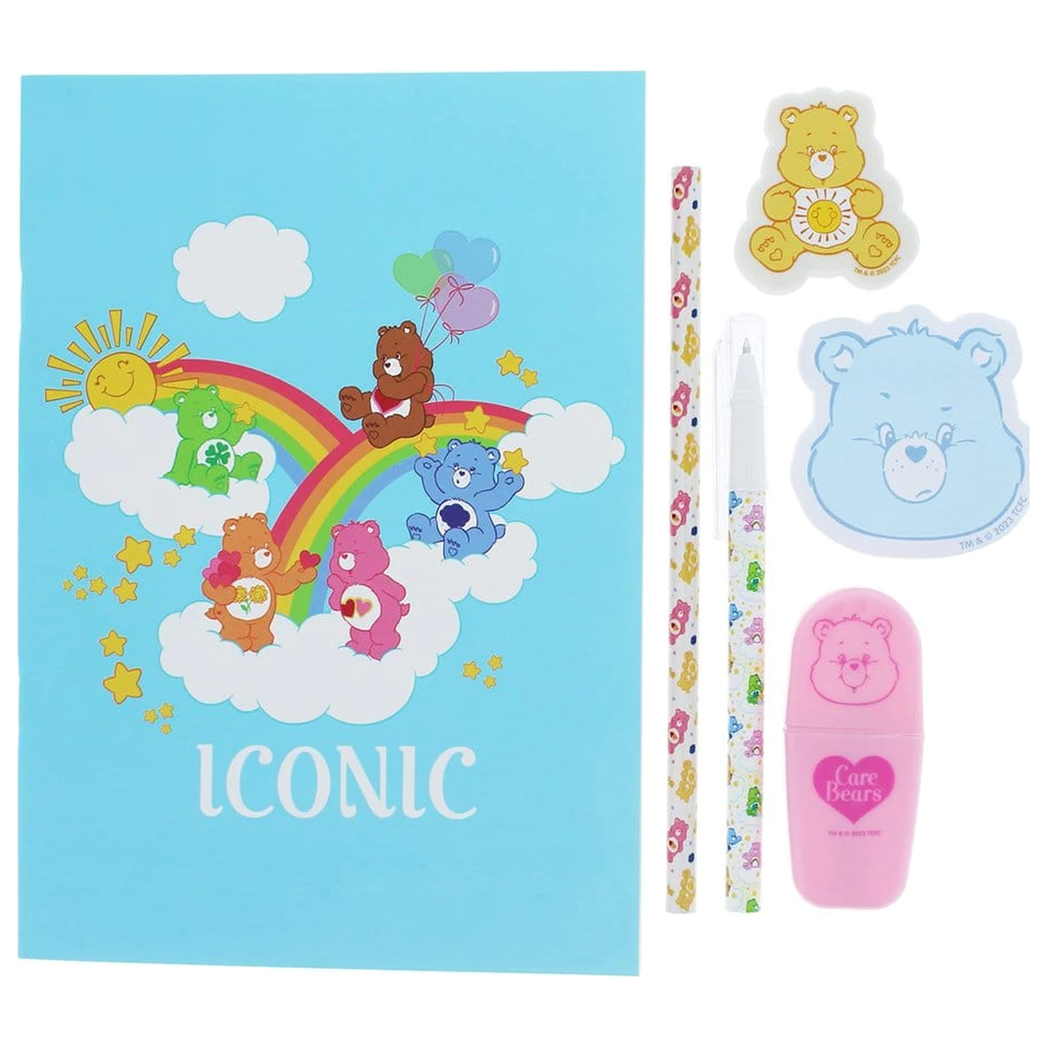 Care Bears 7-częściowy Zestaw Papierniczy zdjęcie produktu