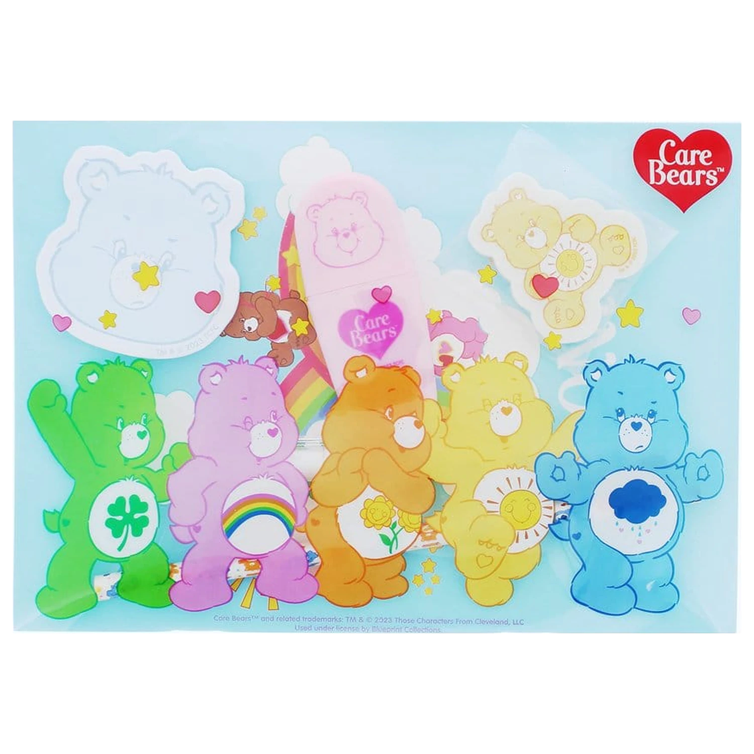 Care Bears 7-częściowy Zestaw Papierniczy zdjęcie produktu