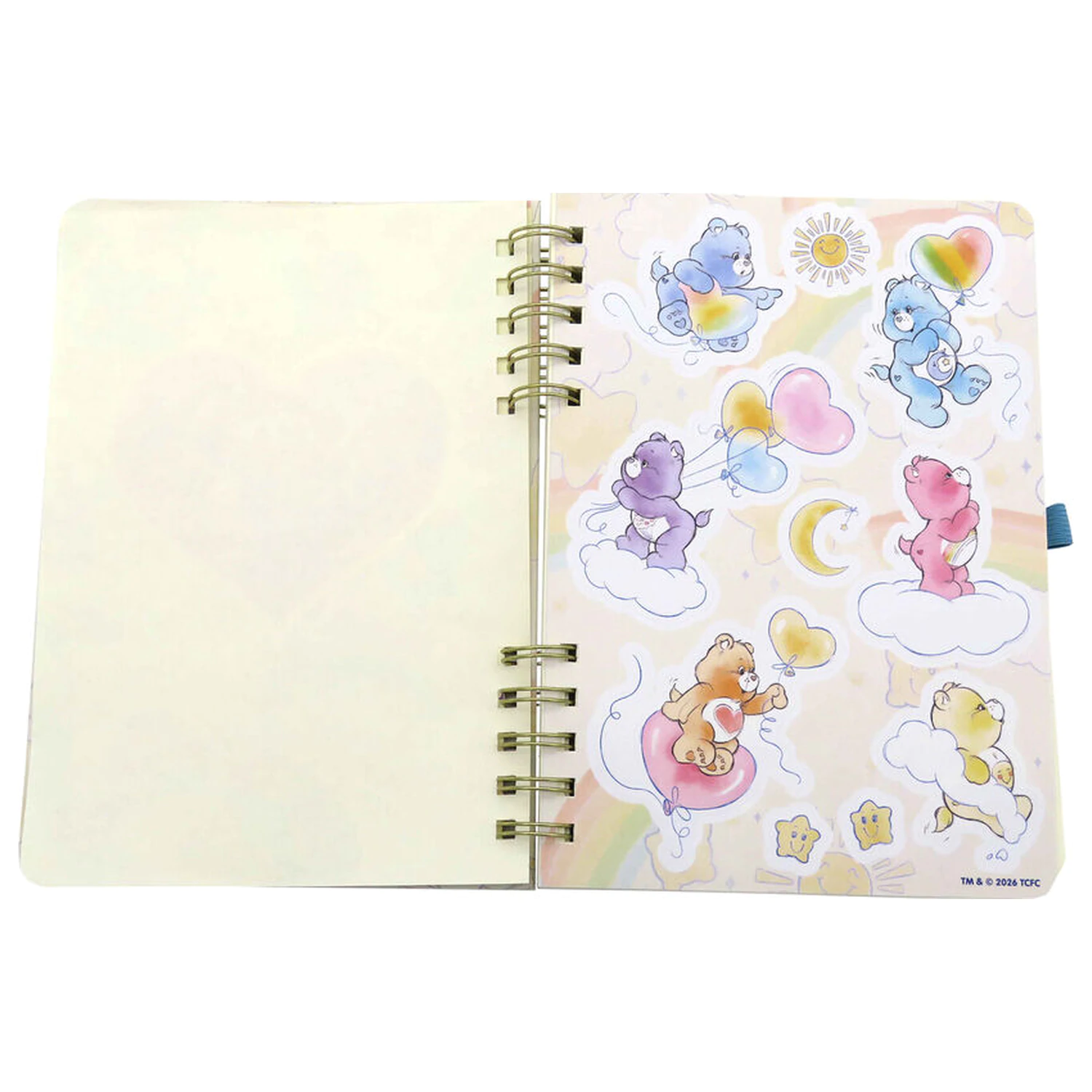 Care Bears notatnik A5 + długopis i naklejki zdjęcie produktu