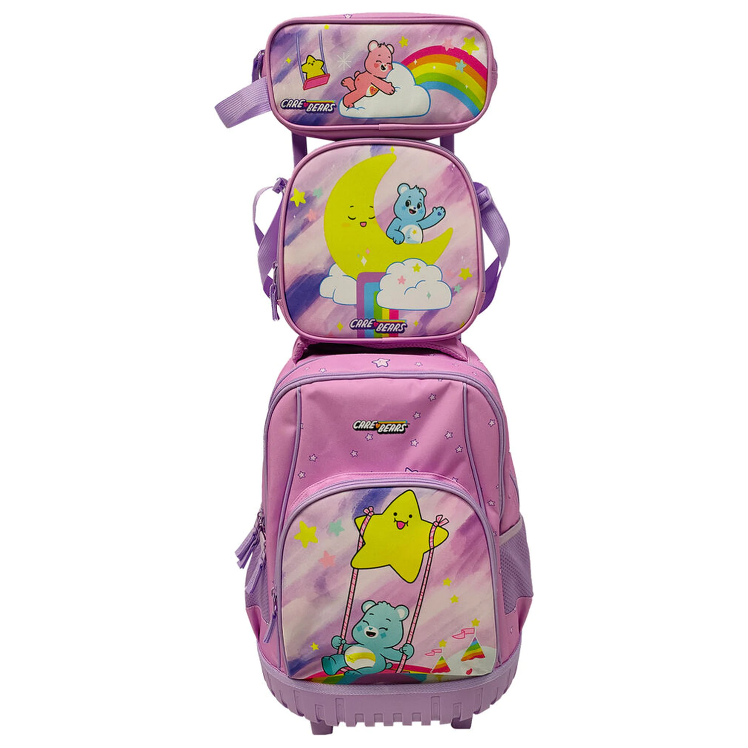 Care Bears Zestaw na kółkach + piórnik + torba śniadaniowa zdjęcie produktu