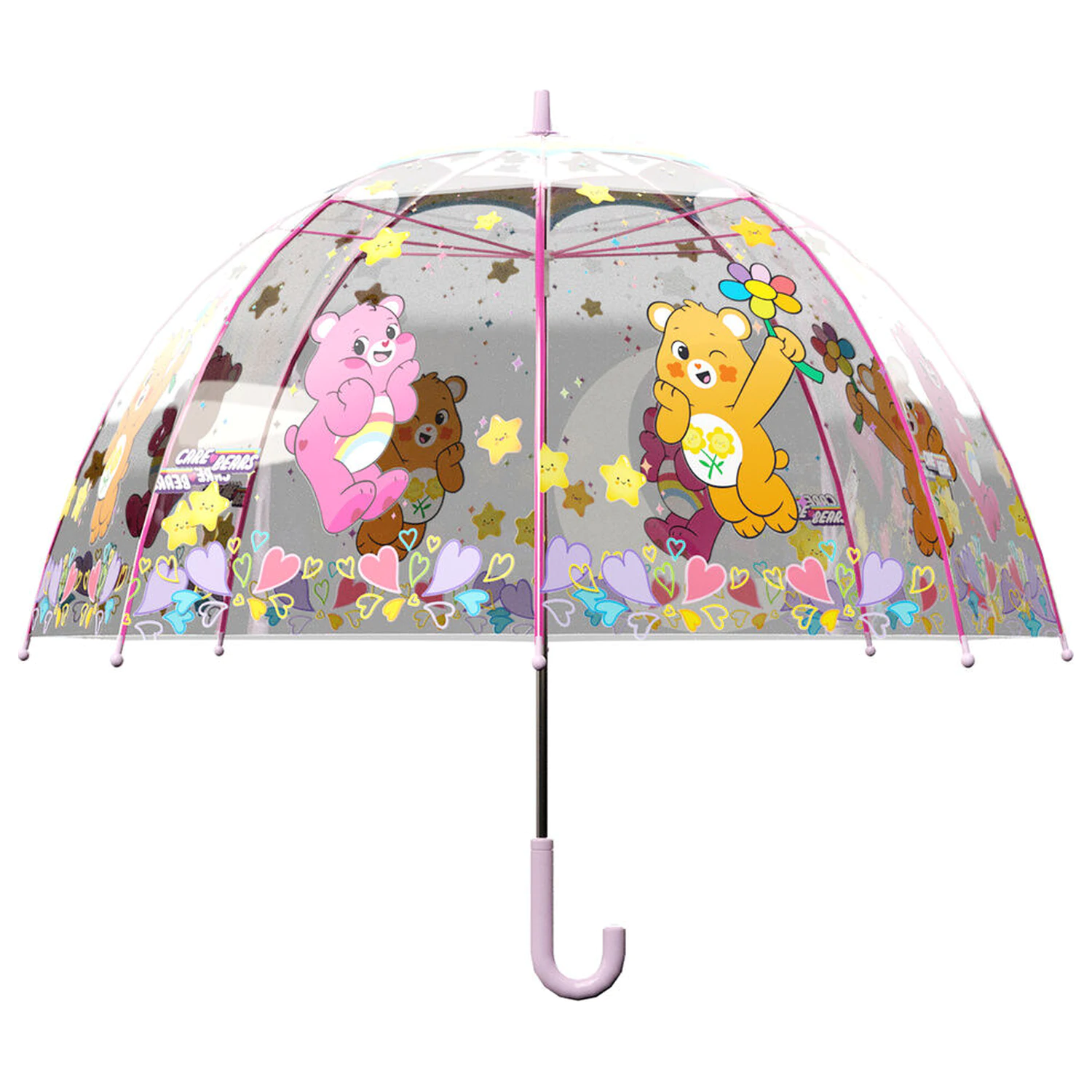 Care Bears manualna transparentna bańkowa parasolka 48cm zdjęcie produktu