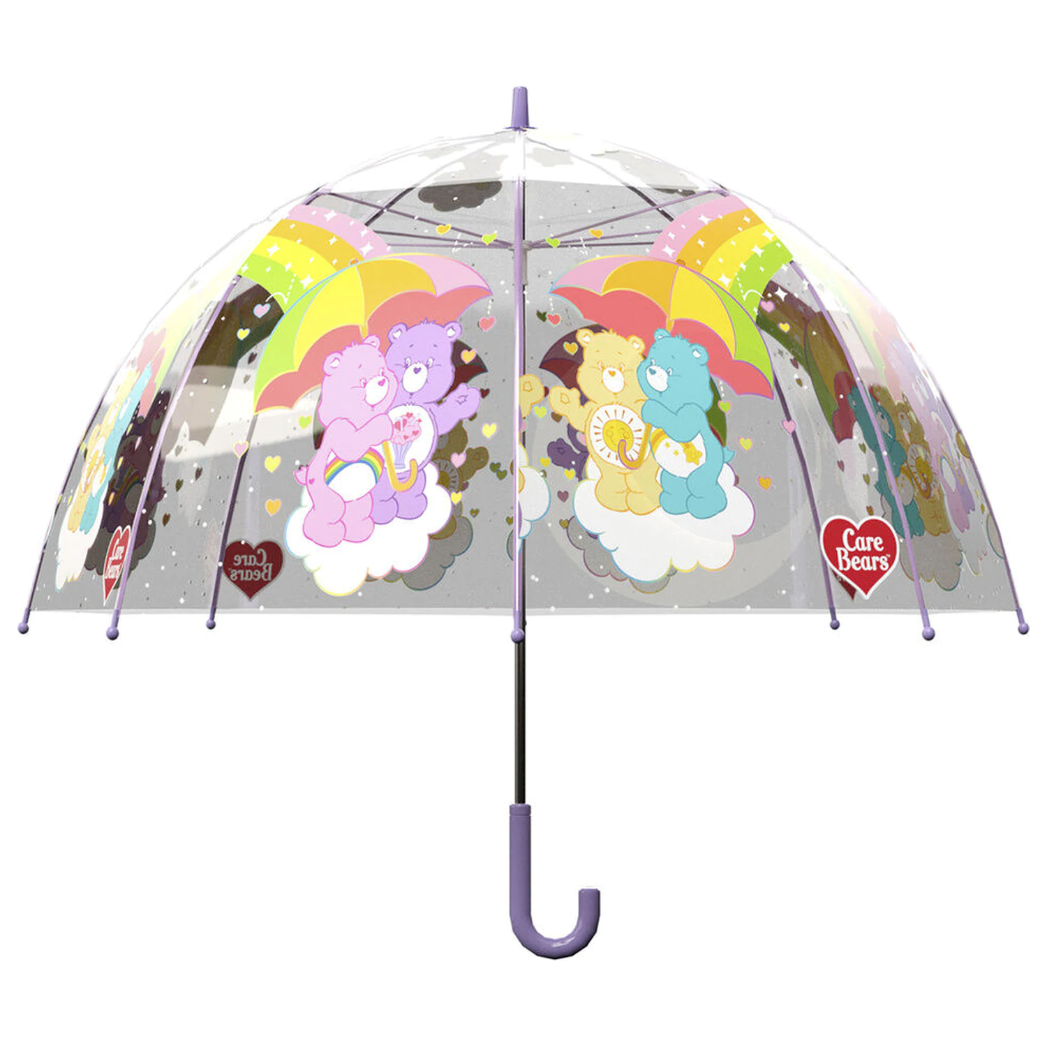 Care Bears ręczny przezroczysty parasol bąbelkowy 57cm zdjęcie produktu