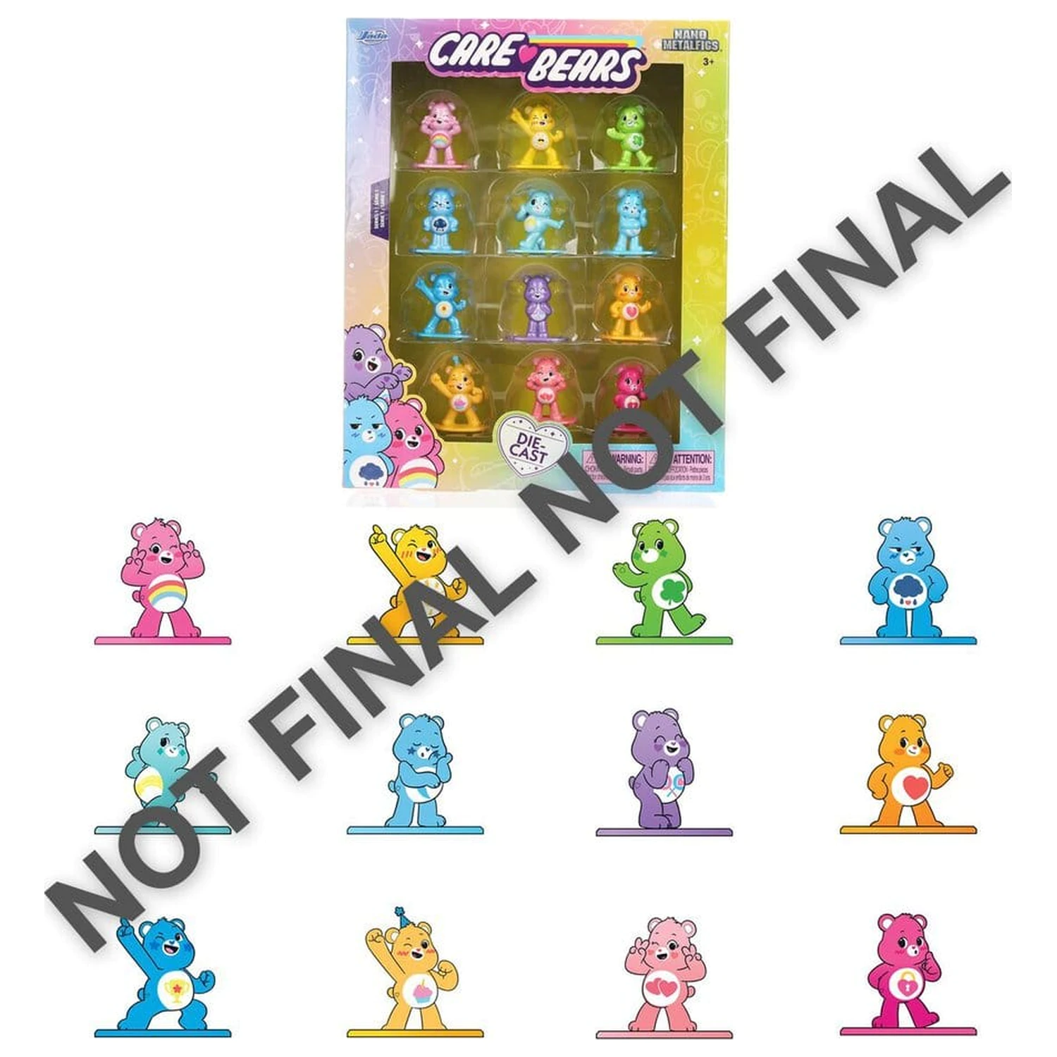 Care Bears Nanofigs 12-pak zdjęcie produktu