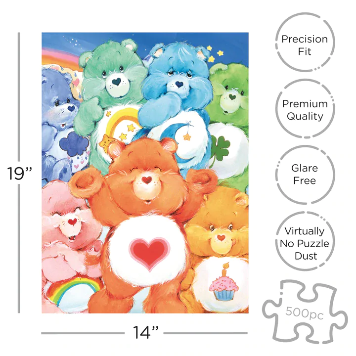 THE CARE BEARS Puzzle (500 elementów) zdjęcie produktu