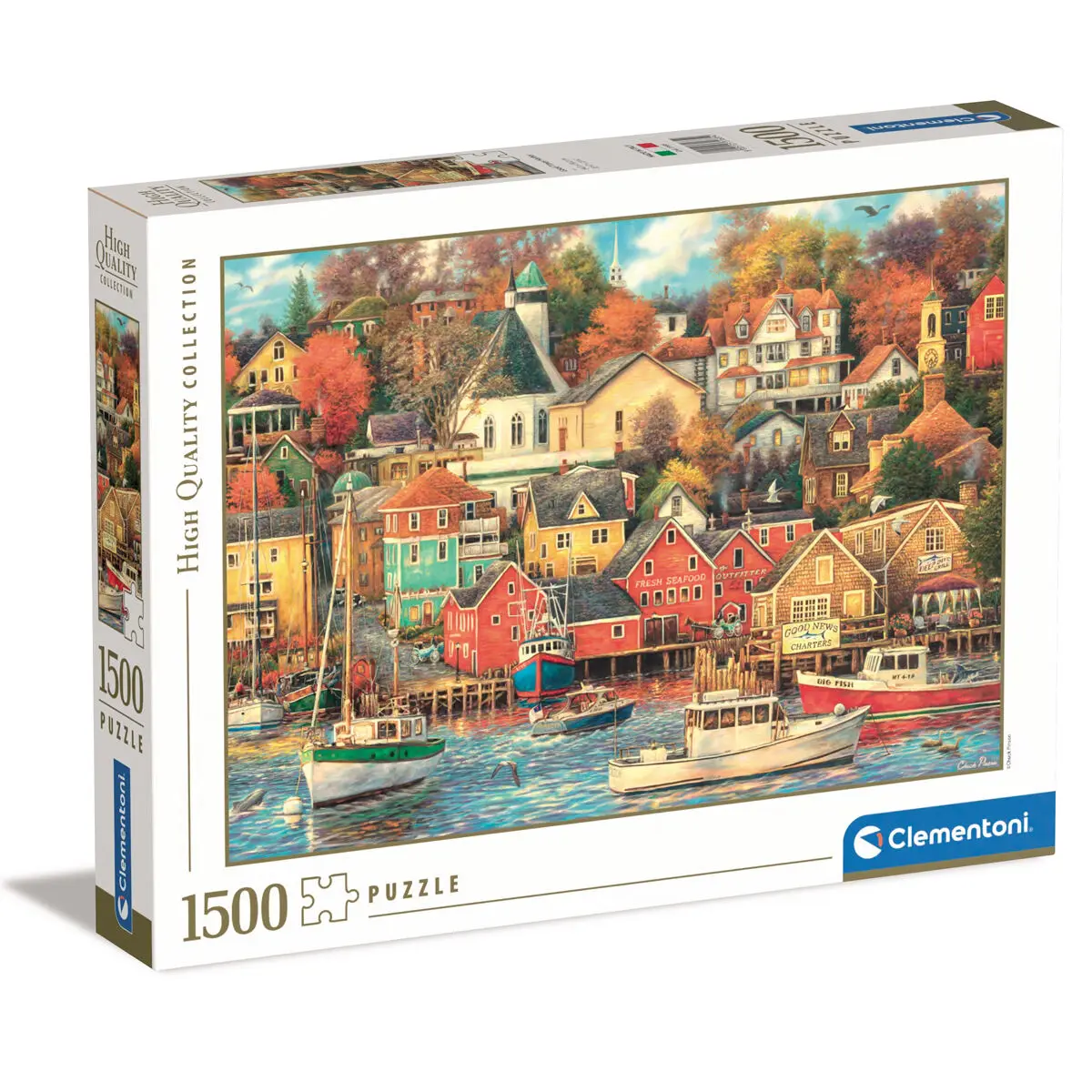 Układanka Good Times Harbor 1500 elementów zdjęcie produktu