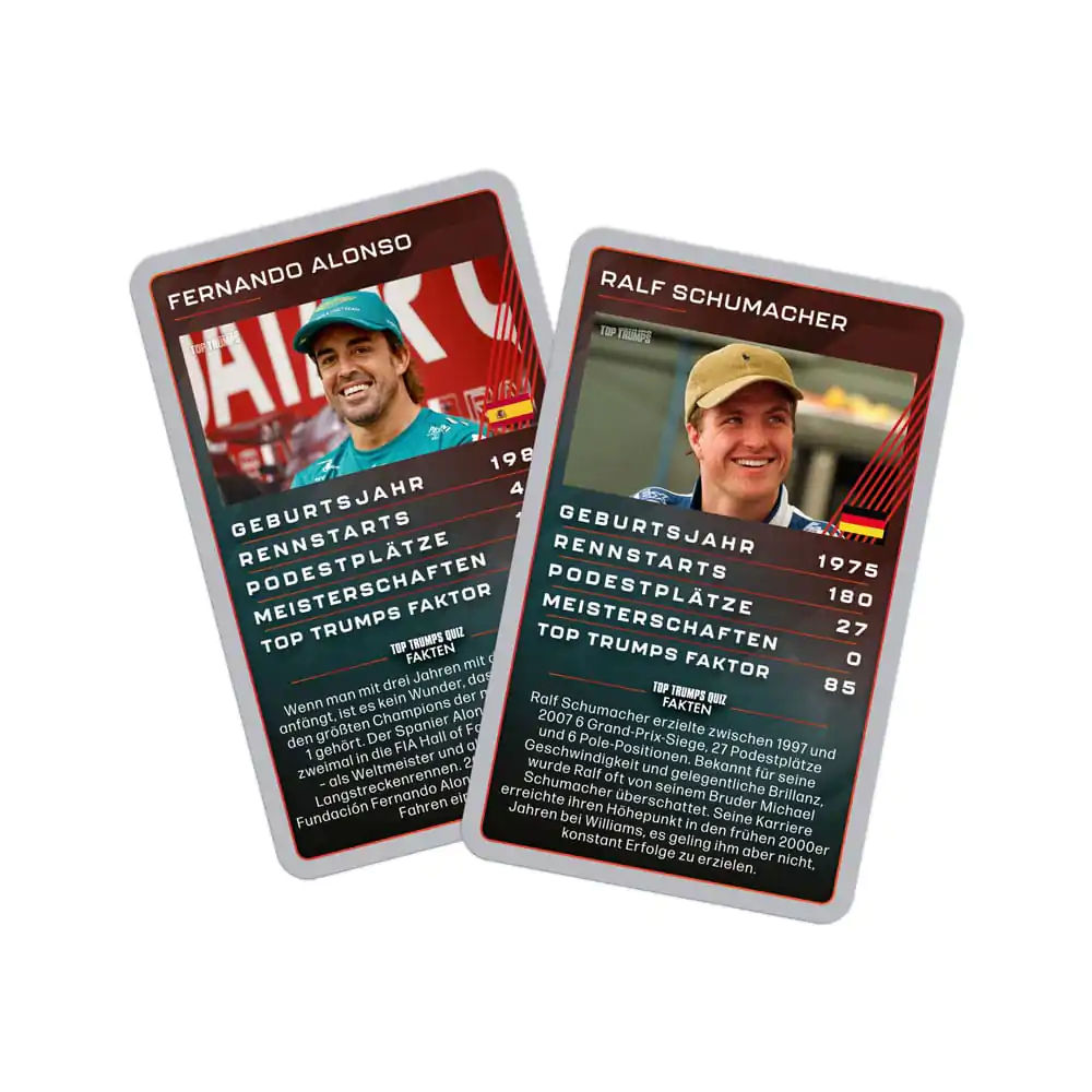 Grand Prix Helden Gra Karciana Top Trumps Collectables *Wersja Niemiecka* zdjęcie produktu