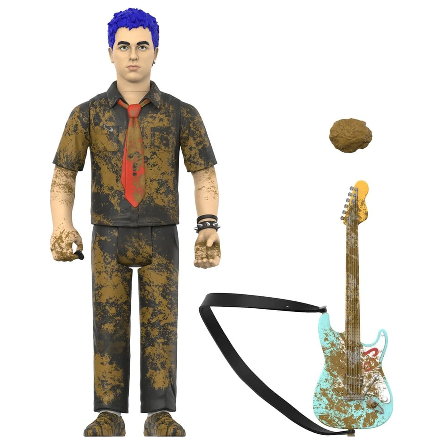 Green Day ReAction figurka akcji Wave 01 Billie Joe Armstrong (Mud Fight) zdjęcie produktu