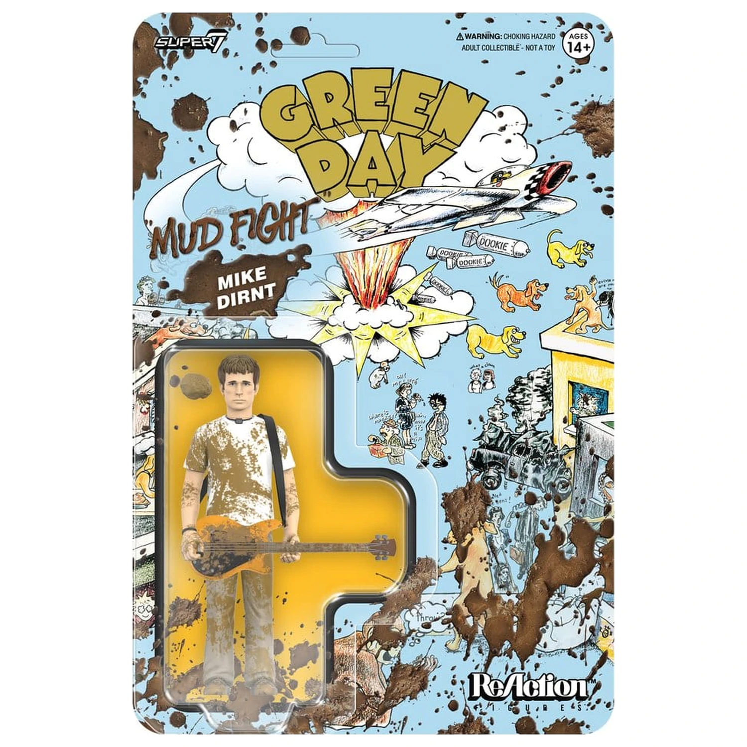Green Day ReAction Figurka Akcji Wave 01 Mike Dirnt (Mud Fight) zdjęcie produktu
