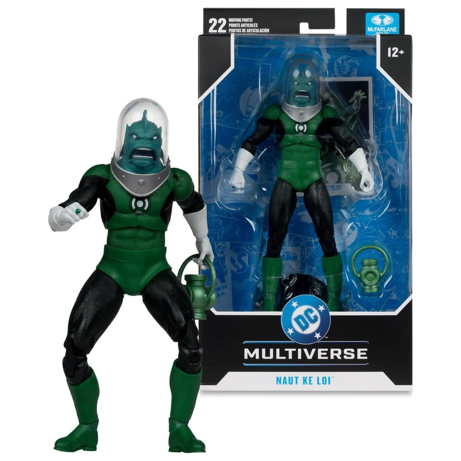 Green Lantern DC Multiverse figurka akcji Naut Ke Loi 19 cm zdjęcie produktu