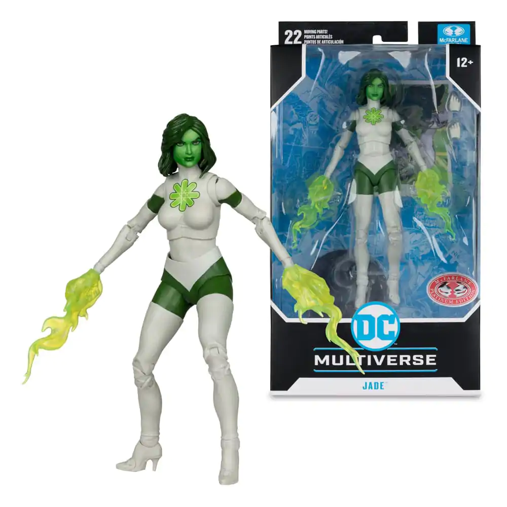 Green Latern Corps DC Multiverse Figurka akcji Jade (Red Platinum Edition) 17 cm zdjęcie produktu