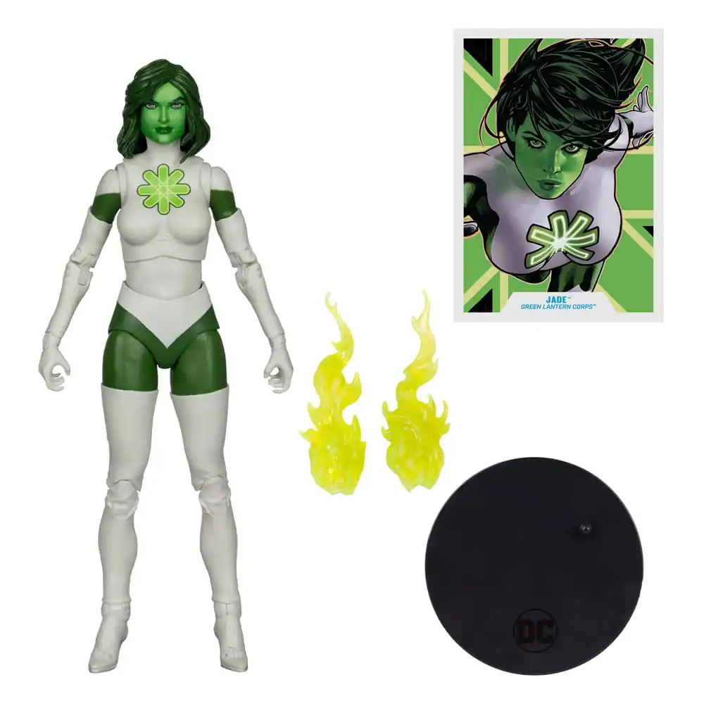 Green Latern Corps DC Multiverse Figurka akcji Jade (Red Platinum Edition) 17 cm zdjęcie produktu