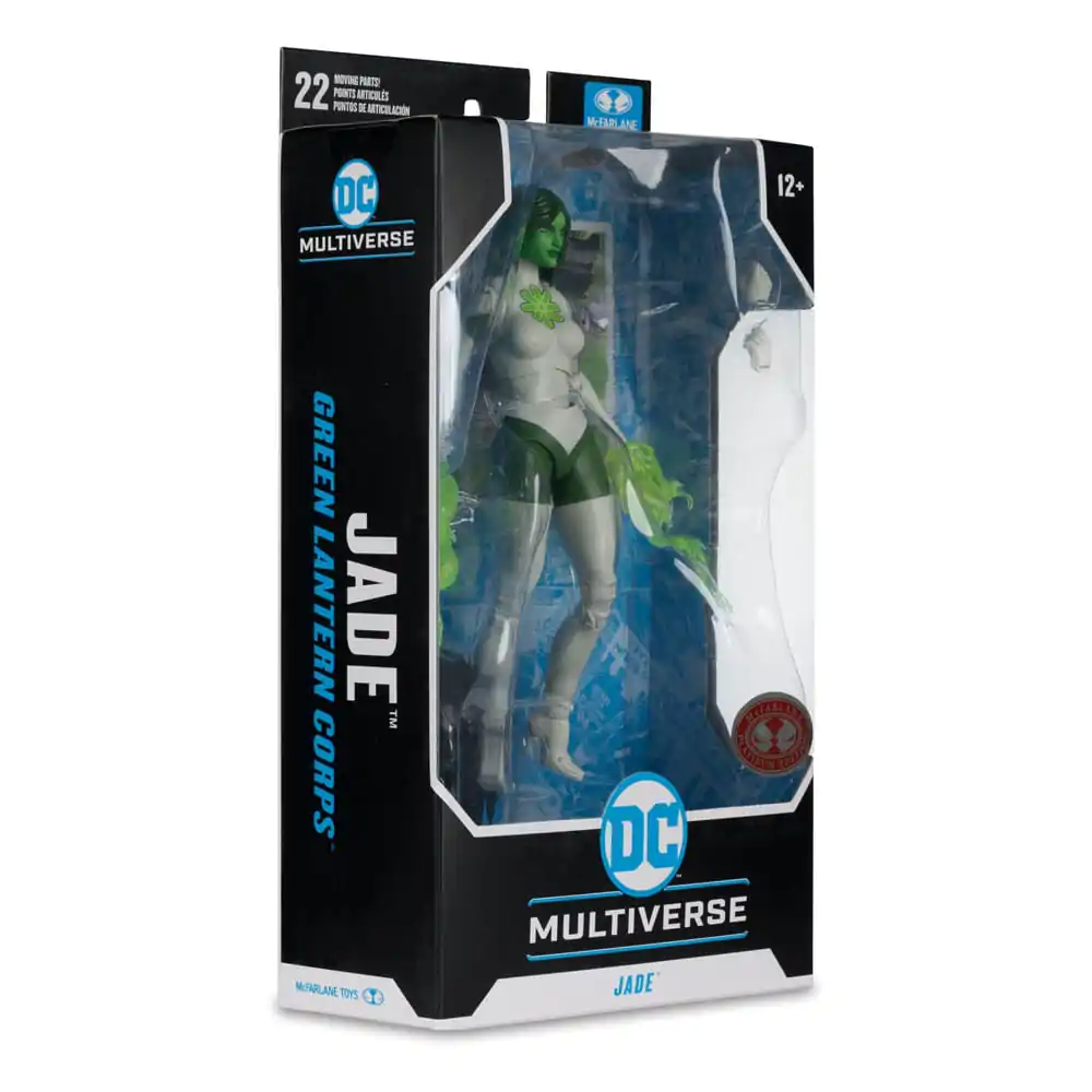Green Latern Corps DC Multiverse Figurka akcji Jade (Red Platinum Edition) 17 cm zdjęcie produktu