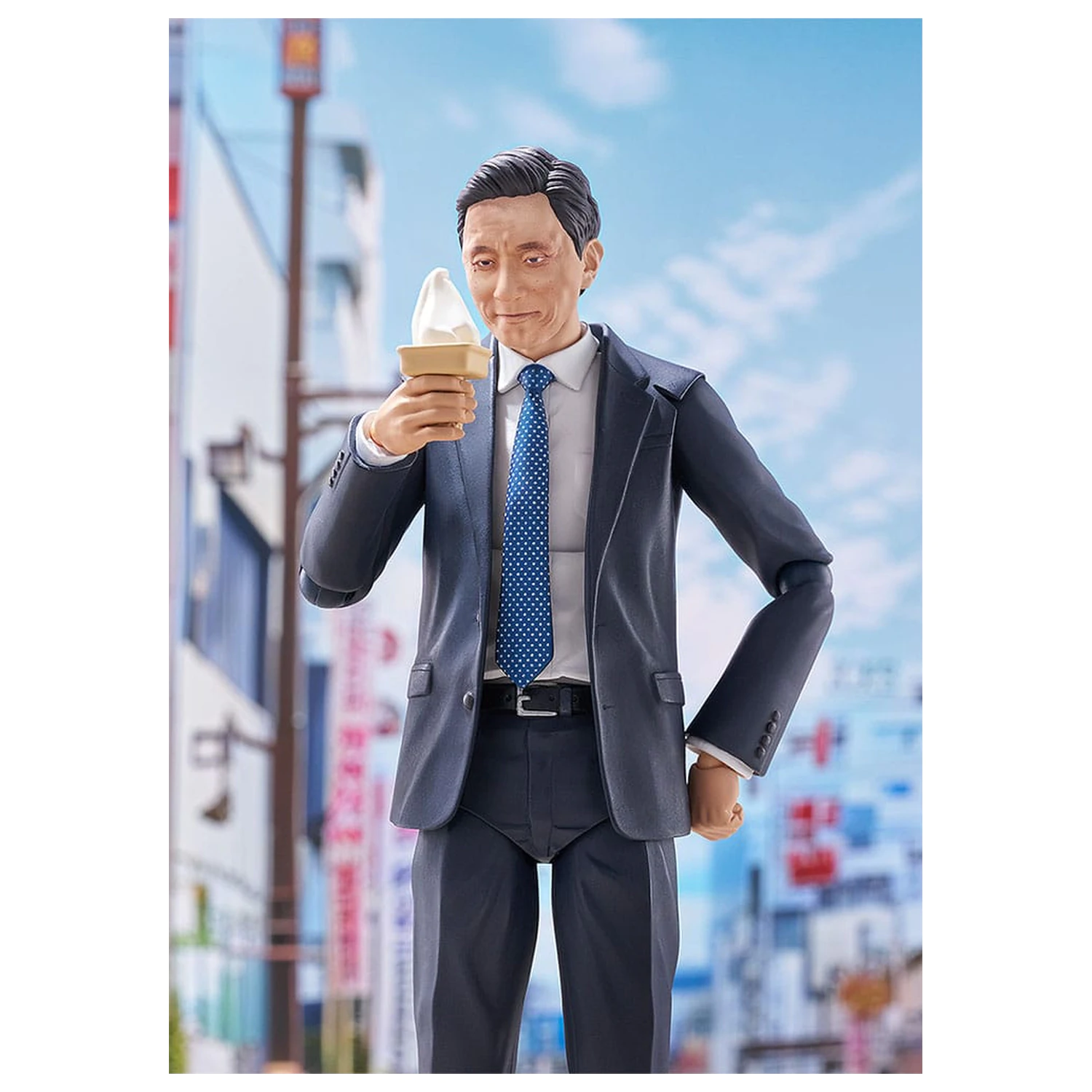 Solitary Gourmet Figma figurka akcji Goro Inogashira Yutaka Matsushige Ver. Renewal Edition - Nostalgic Teishoku Restaurant Set 17 cm zdjęcie produktu