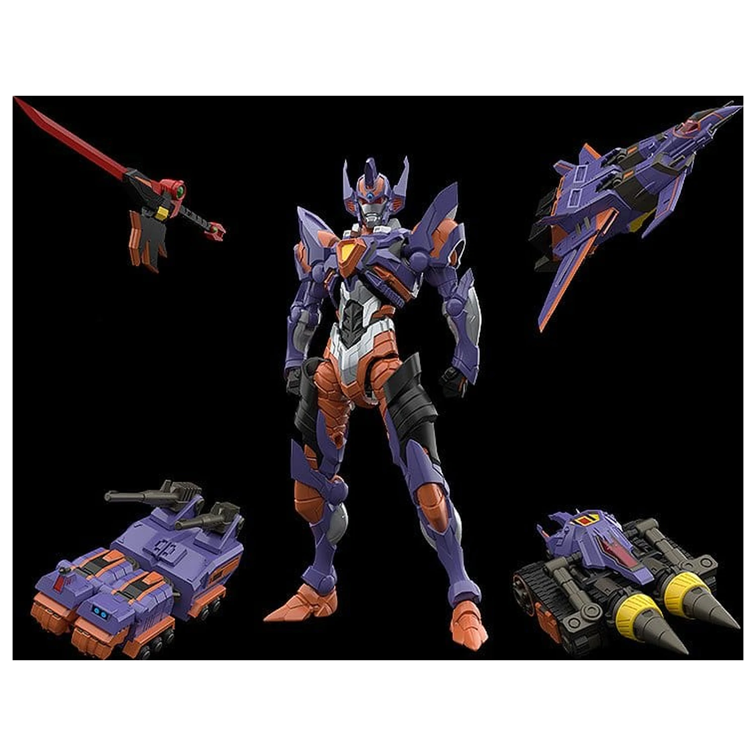 Gridman Universe Moderoid Plastikowy Zestaw Modeli Full Power Gridknight 17 cm zdjęcie produktu