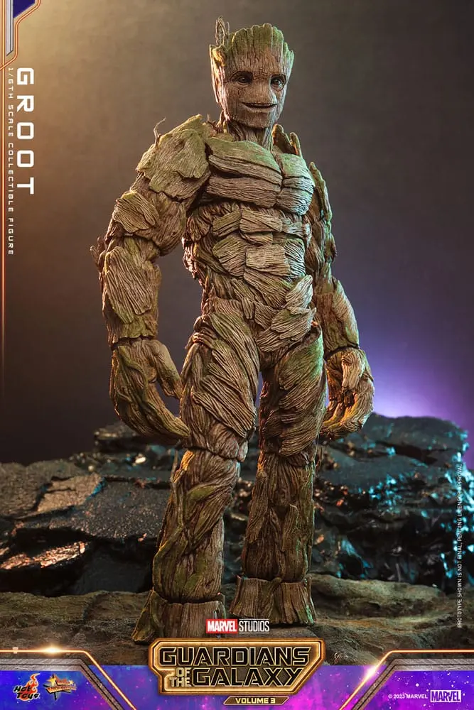 Guardians of the Galaxy Vol. 3 Movie Masterpiece Figurka Akcji 1/6 Groot 32 cm zdjęcie produktu