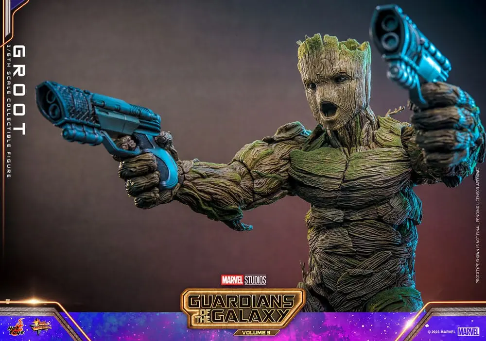 Guardians of the Galaxy Vol. 3 Movie Masterpiece Figurka Akcji 1/6 Groot 32 cm zdjęcie produktu