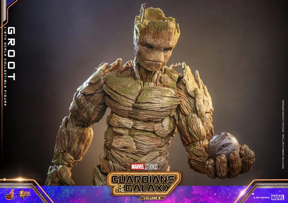 Guardians of the Galaxy Vol. 3 Movie Masterpiece Figurka Akcji 1/6 Groot 32 cm zdjęcie produktu