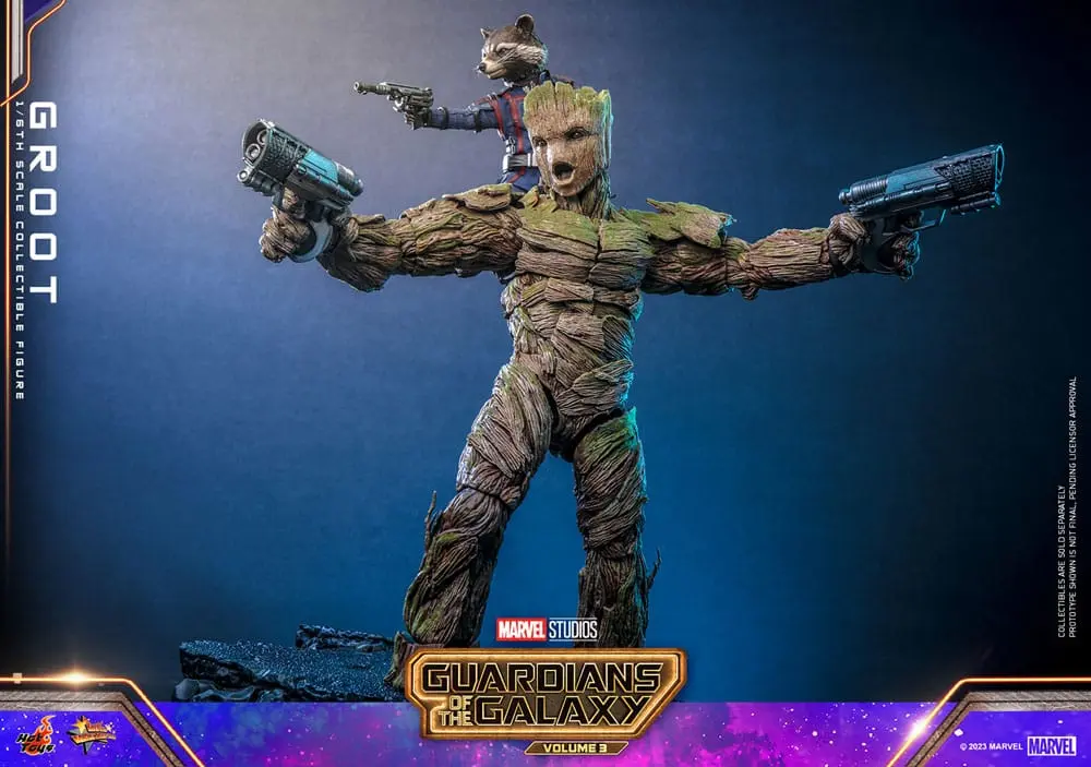 Guardians of the Galaxy Vol. 3 Movie Masterpiece Figurka Akcji 1/6 Groot 32 cm zdjęcie produktu