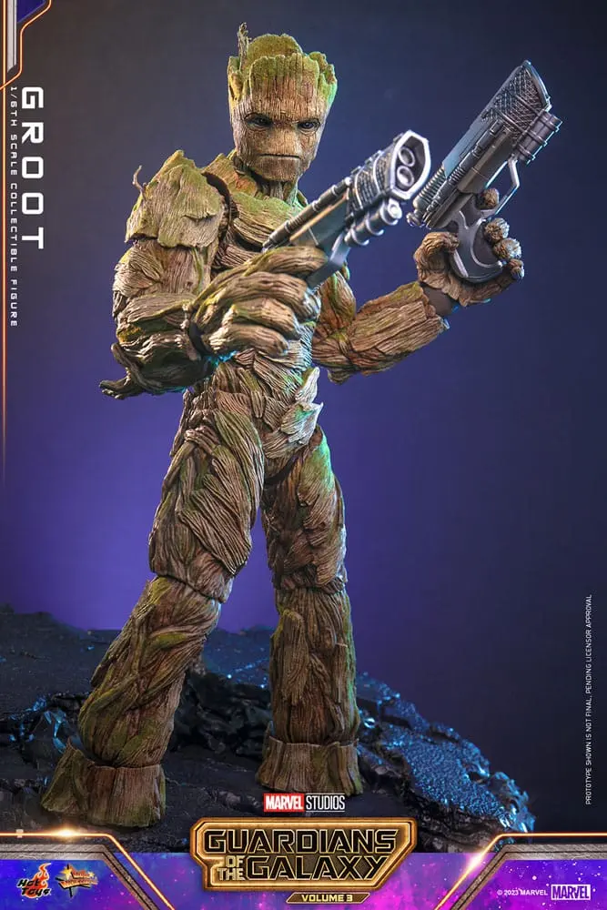 Guardians of the Galaxy Vol. 3 Movie Masterpiece Figurka Akcji 1/6 Groot 32 cm zdjęcie produktu