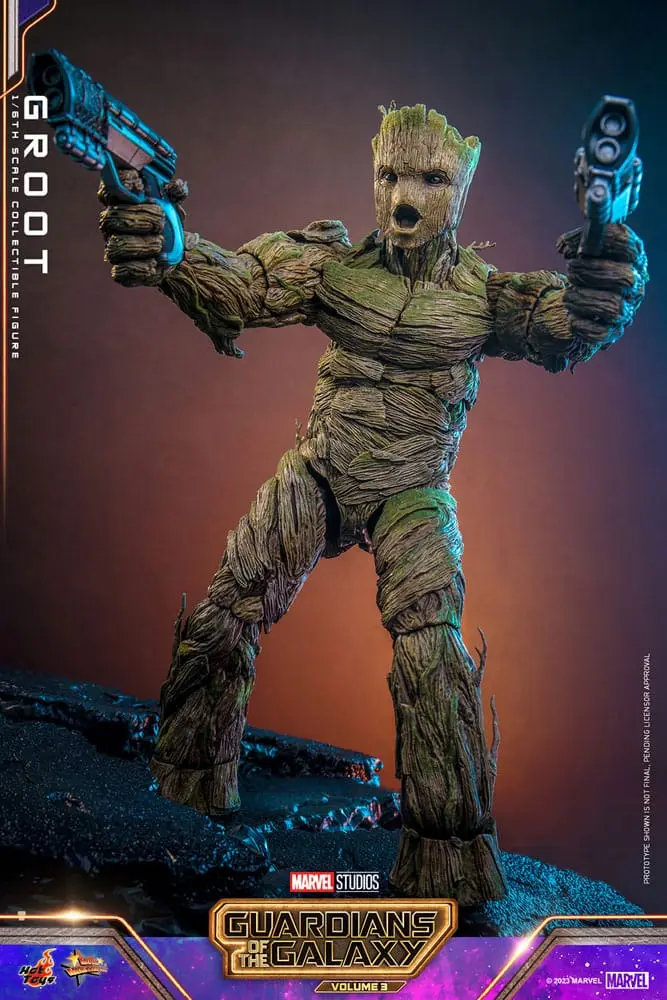 Guardians of the Galaxy Vol. 3 Movie Masterpiece Figurka Akcji 1/6 Groot 32 cm zdjęcie produktu