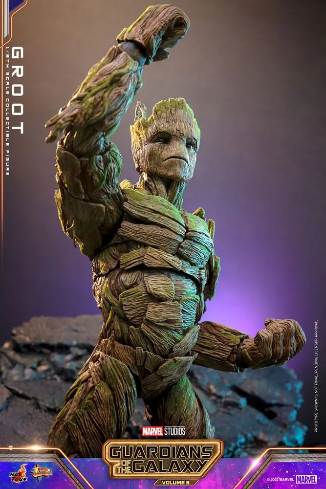 Guardians of the Galaxy Vol. 3 Movie Masterpiece Figurka Akcji 1/6 Groot 32 cm zdjęcie produktu