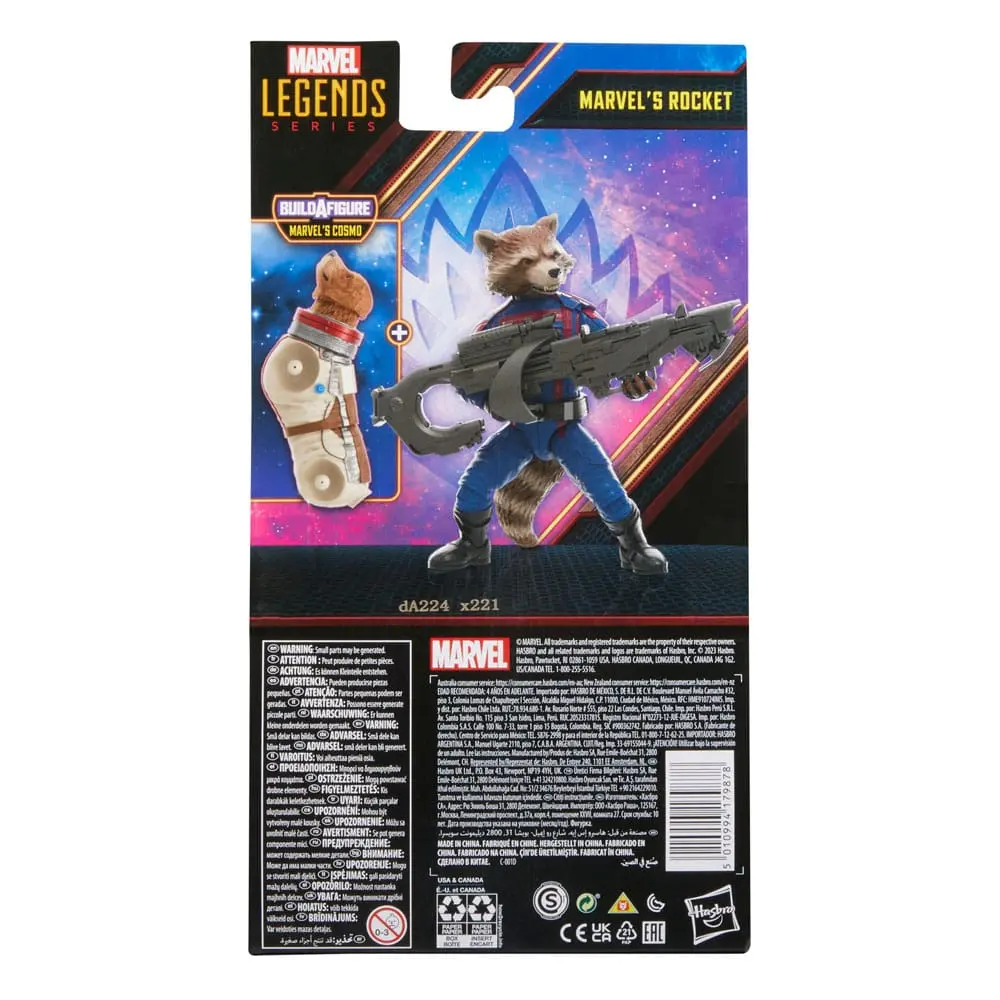 Guardians of the Galaxy Vol. 3 Marvel Legends Figurka Akcji Rocket 8 cm zdjęcie produktu