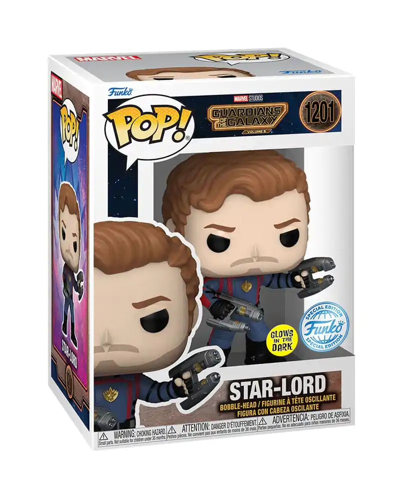 Guardians of the Galaxy Funko POP! Figurka Vinyl Star-Lord(GW) Exclusive Edition 9 cm zdjęcie produktu