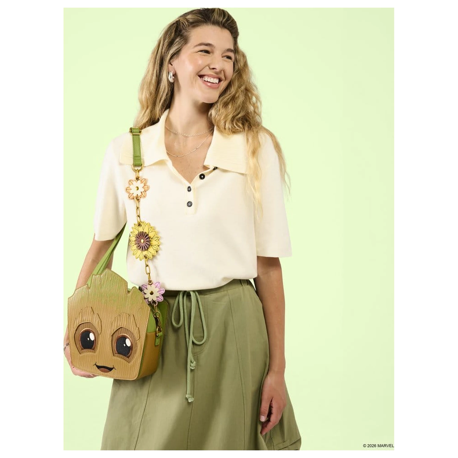 Torebka na ramię Guardians of the Galaxy by Loungefly Groot Floral zdjęcie produktu