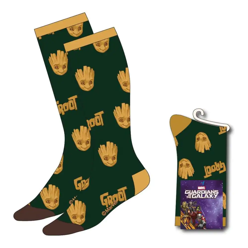 Skarpetki Guardians of the Galaxy Groot´s Face 38-45 zdjęcie produktu