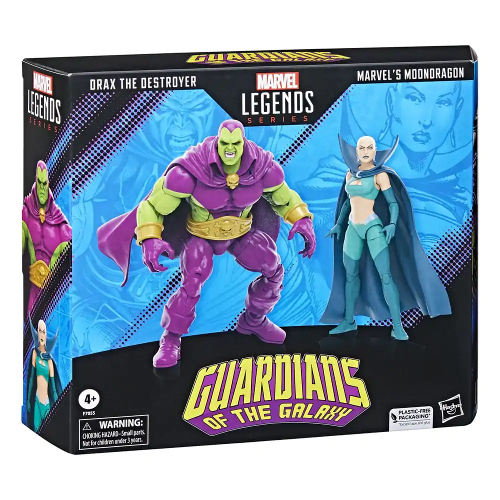 Guardians of the Galaxy Marvel Legends Action Figure 2-Pack Drax the Destroyer & Marvel's Moondragon 15 cm Figurka Akcji zdjęcie produktu