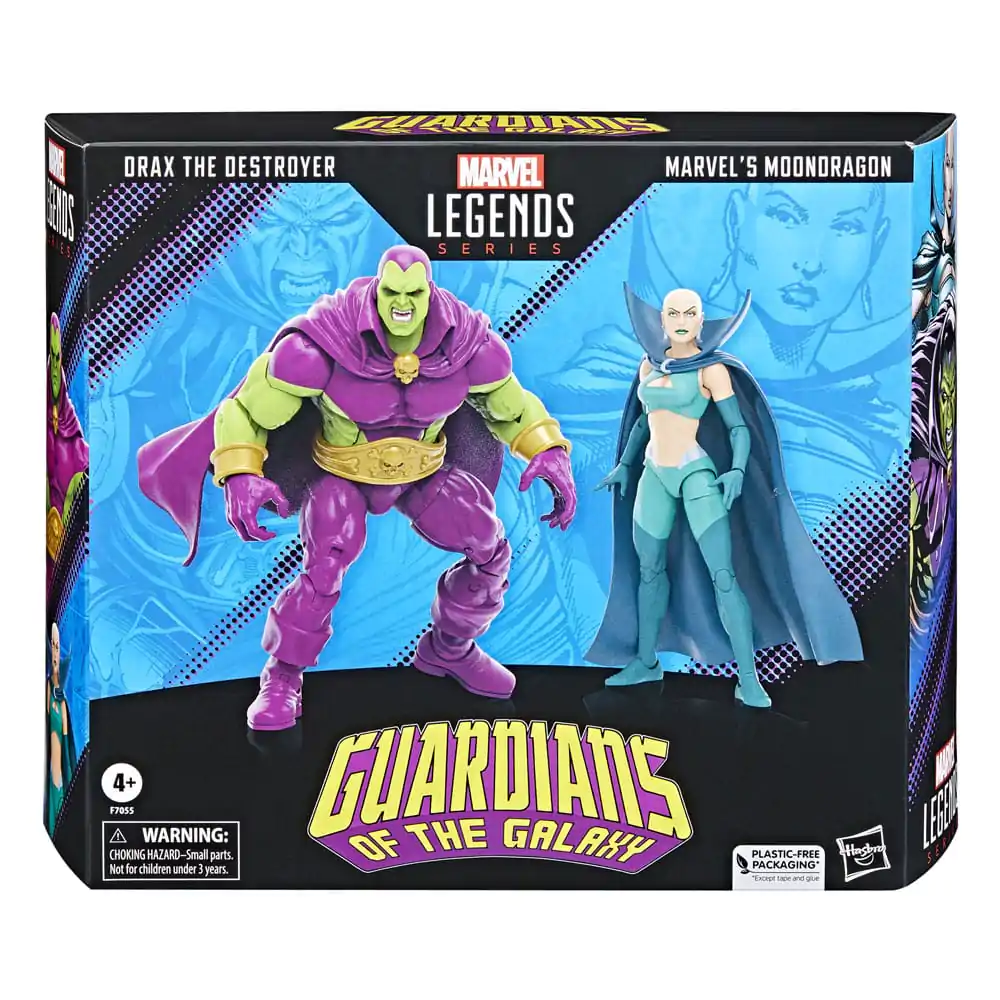 Guardians of the Galaxy Marvel Legends Action Figure 2-Pack Drax the Destroyer & Marvel's Moondragon 15 cm Figurka Akcji zdjęcie produktu