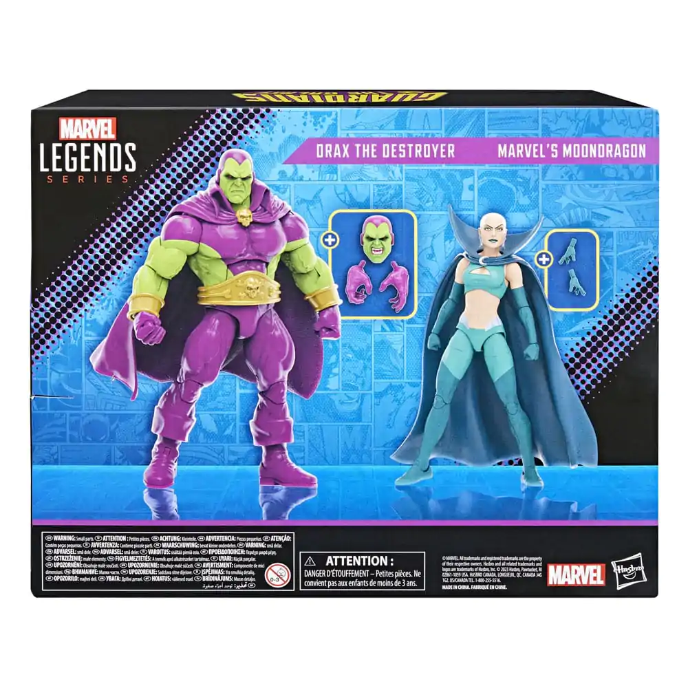 Guardians of the Galaxy Marvel Legends Action Figure 2-Pack Drax the Destroyer & Marvel's Moondragon 15 cm Figurka Akcji zdjęcie produktu