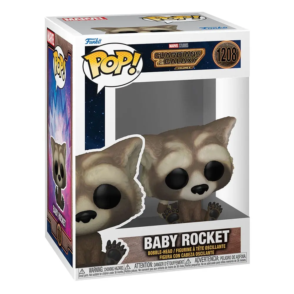 Strażnicy Galaktyki Vol. 3 POP! Figurka Vinyl Baby Rocket 9 cm zdjęcie produktu